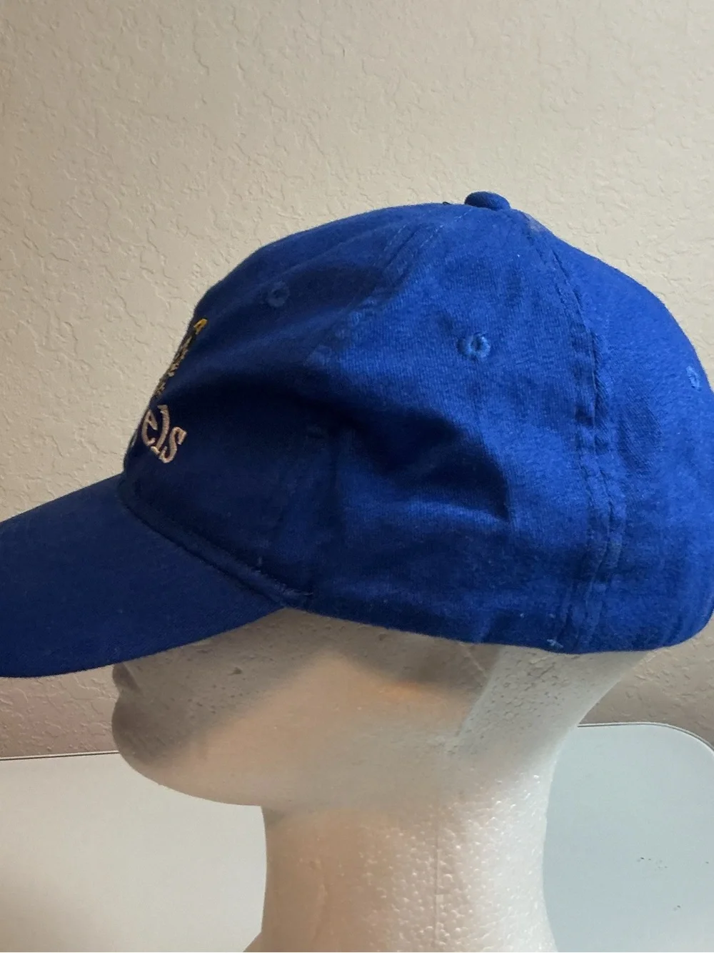 Vintage Head Sport by KC Caps Angels Embroidered Youth Strapback Hat Royal Blue